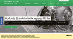 Desktop Screenshot of ecosnails.com